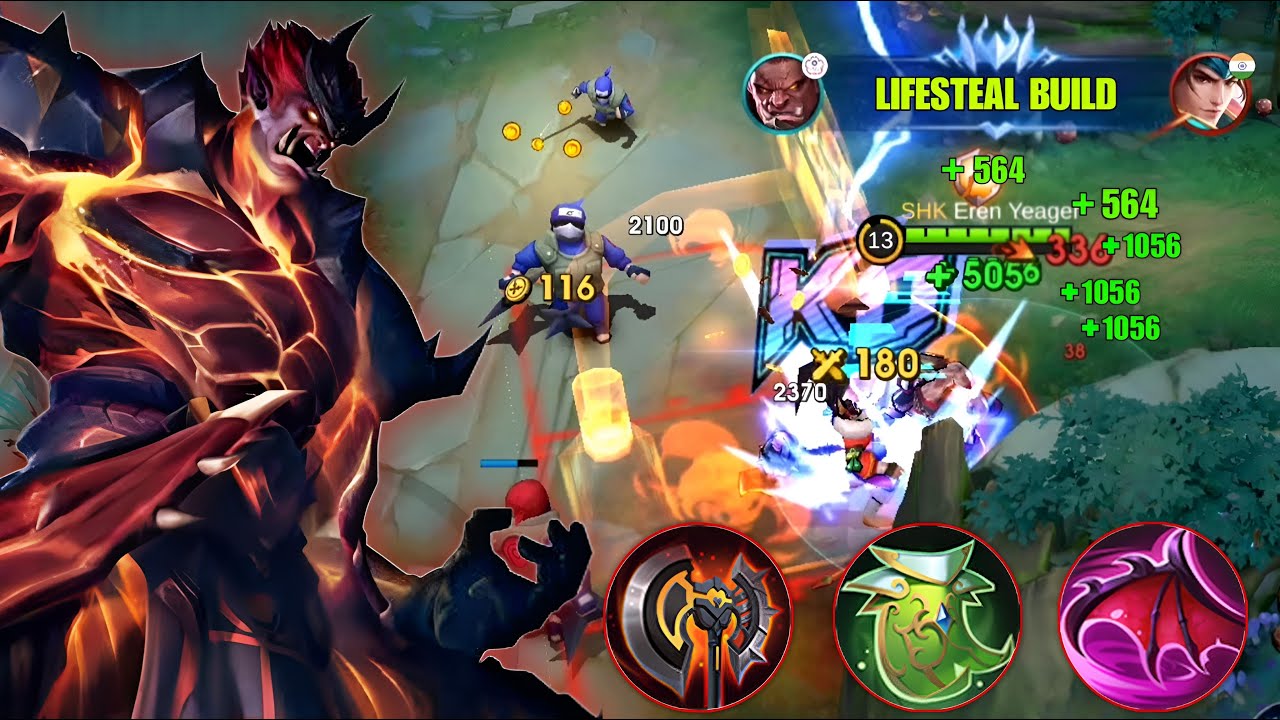 BALMOND SOLO HIGH RANK MATCH NEW BROKEN LIFESTEAL BUILD! (balmond best build 2025)