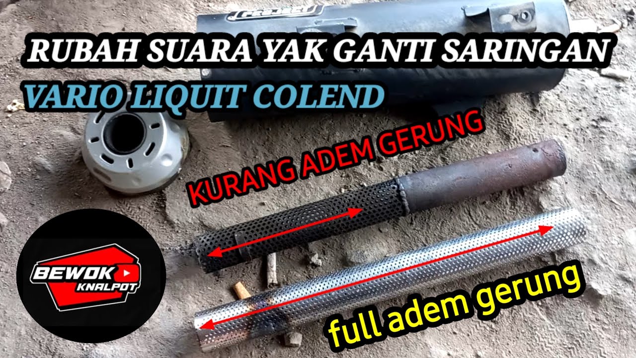 HONDA VARIO LIQUIT COLEND / CUSTOM SARINGAN KURANG ADEM GERUNG