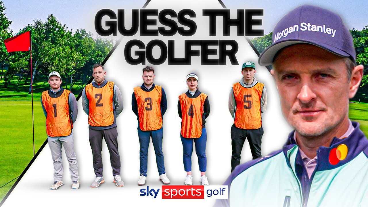 GUESS THE PRO GOLFER with Justin Rose | Pick The Pro