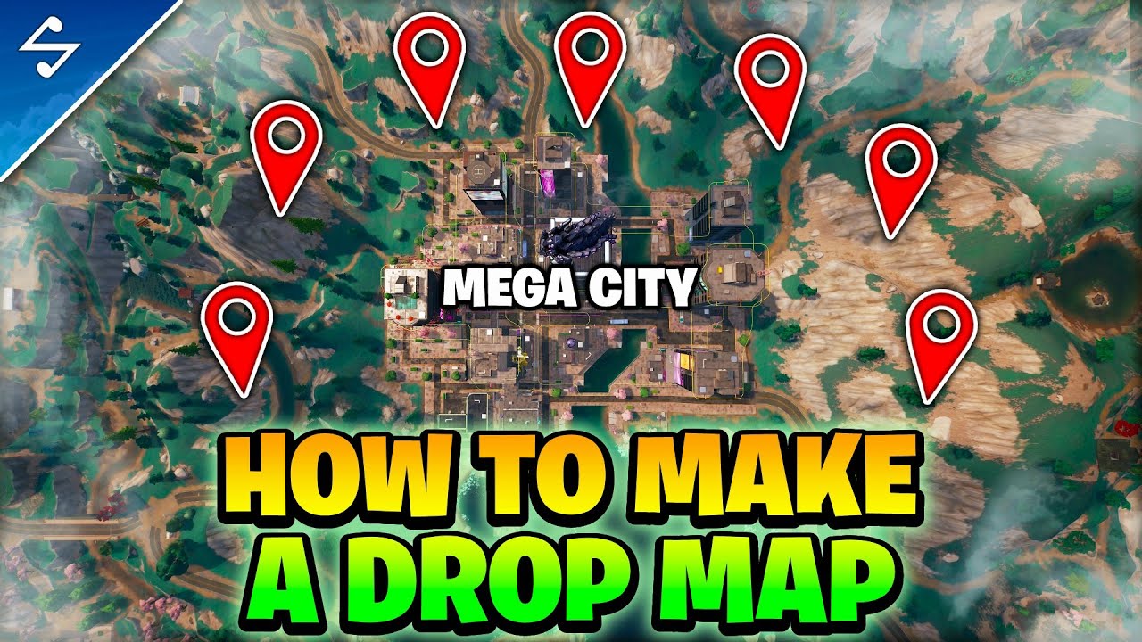Learn To Make *EASY* DROP MAPS! - Fortnite Competitive Guide