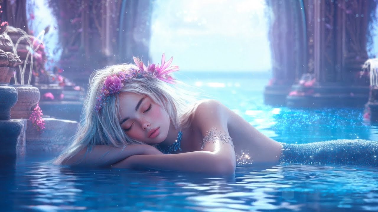 ✨🧜🏼‍♀️🌊 Dreaming Mermaid Portal | Fantasy Music & ASMR Ocean Waves | Relax, Meditate, Dream | 6 Hrs