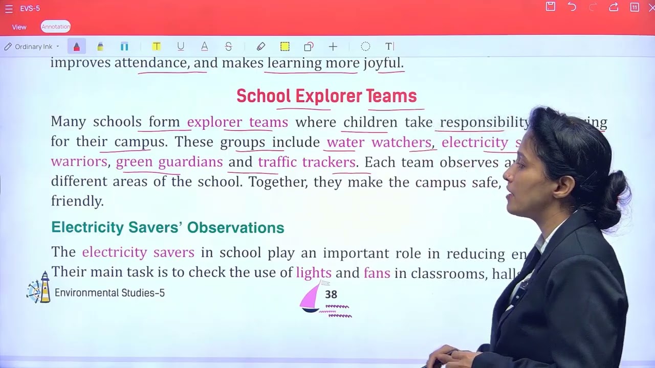 CHAPTER 4 OUR SCHOOL - A HAPPY PLACE | ENVIRONMENTAL STUDIES 5