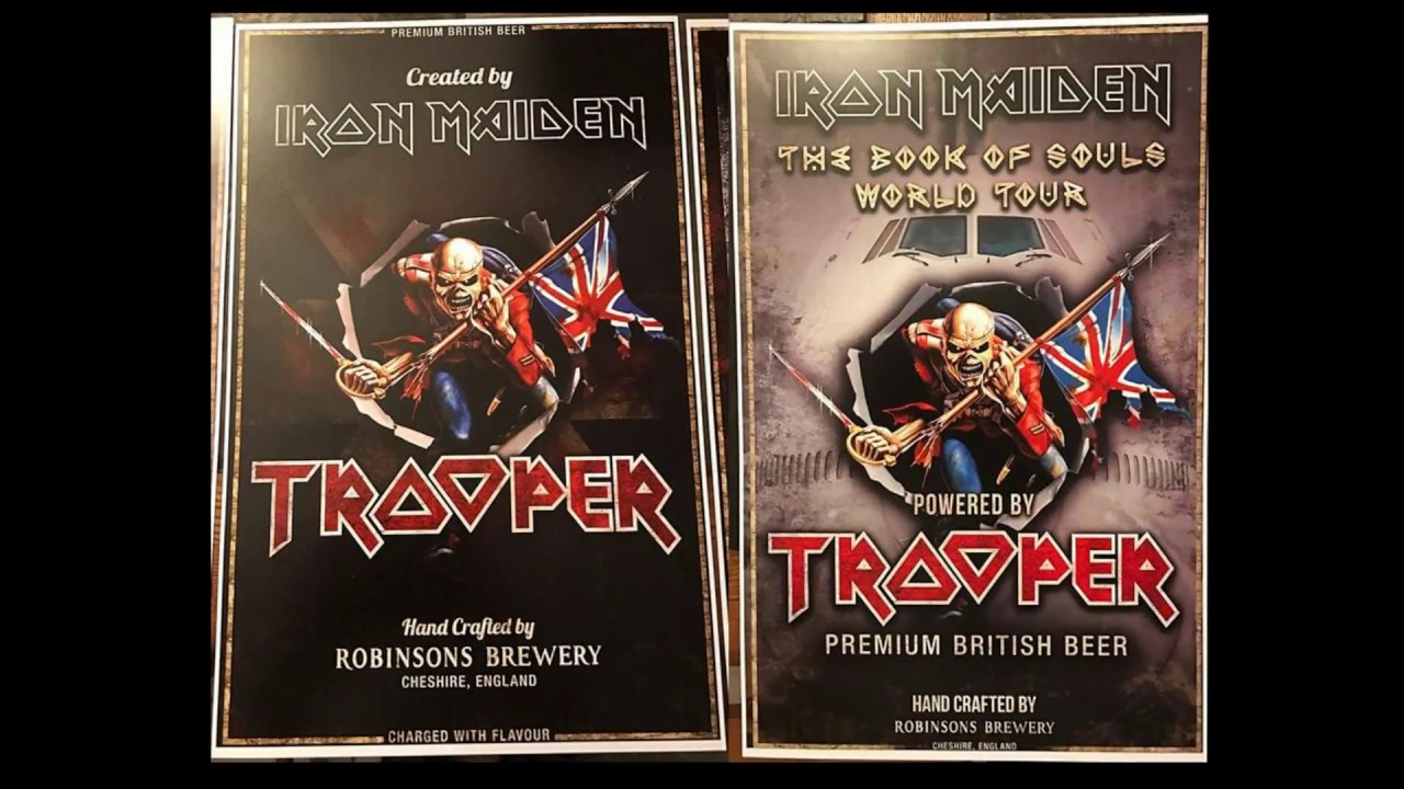 Trooper Beer Posters - Iron Maiden