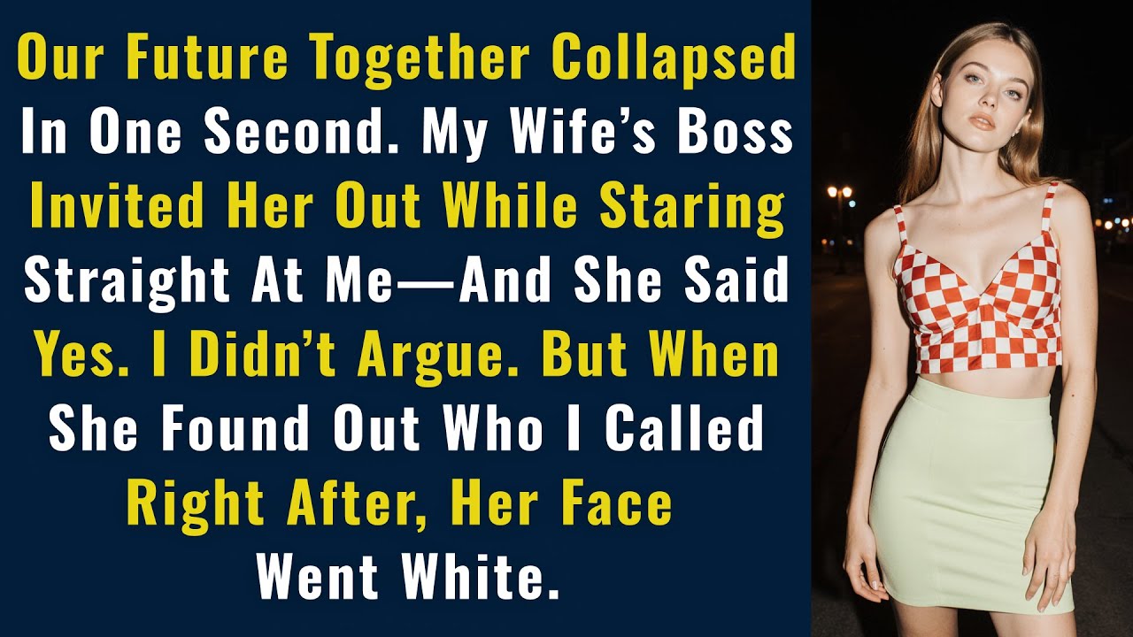 Our Future Together Collapsed In One Second. My Wife’s Boss Invited Her Out While Staring...