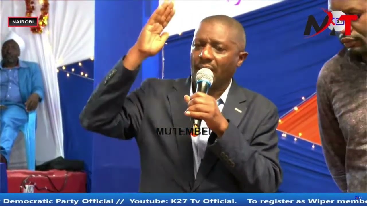 Ruto MUST Go katika Jina la Yesu!!MP Dan Maanzo says!
