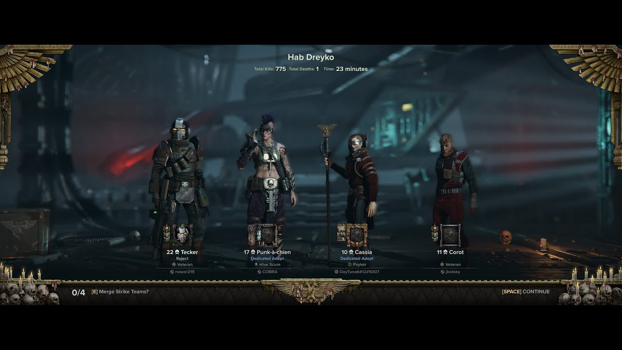 FROM WARHAMMER 40 000 DARKTIDE  MISSION ON HAB DREYKO---Gamed By : nowar219