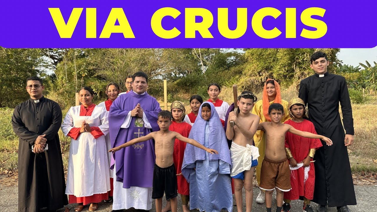 Primer Via crucis de Cuaresma ✝️✅ Un día con el Padre Marcos Gavis 