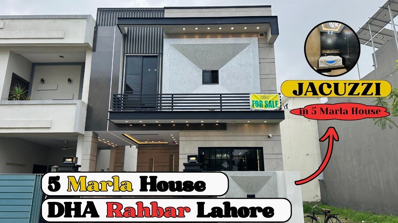 5 Marla Modern House For Sale in DHA Rahbar Lahore | House in DHA Lahore