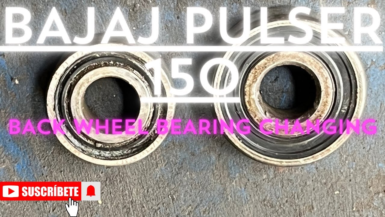 BAJAJ PULSER 150 BACK WHEEL BEARING CHANGING/MALAYALAM
