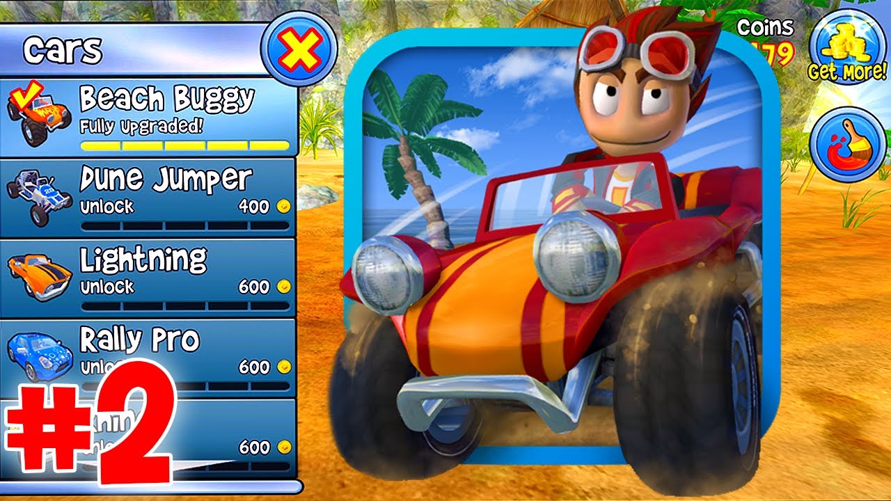 Rez Racing All Short  GamePlay #2 | Beach Buggy Blitz