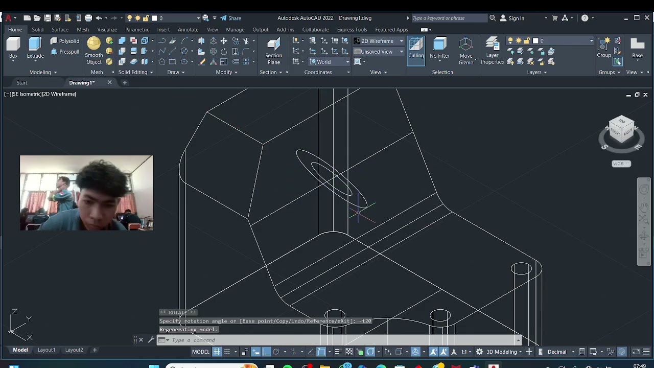 Video Autocad UAS Ahmad Zaky