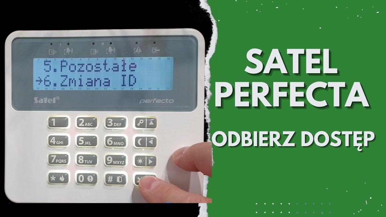 Satel Perfecta zmiana ID na serwerze. Eliminuj nieautoryzowany dostęp