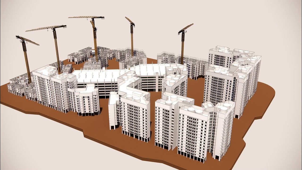 Tengah HDB | Construction Simulation