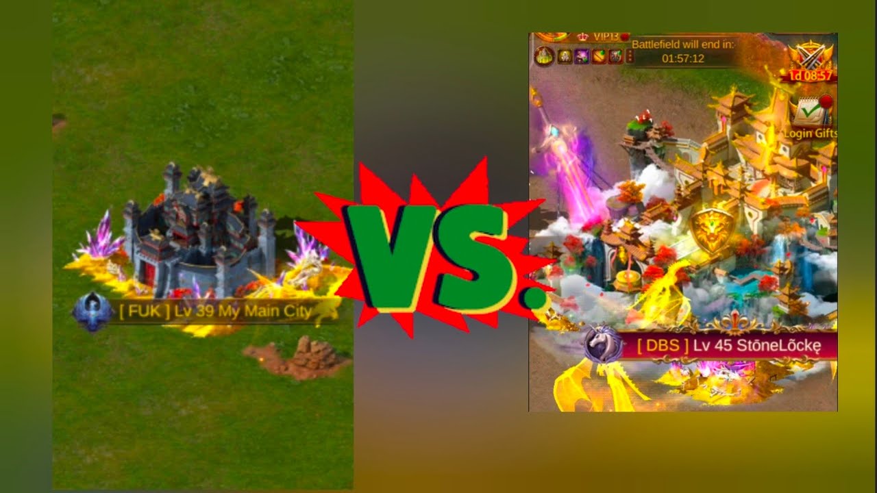 BoG | SHOWDOWN! K45 VS SMALL T1 TRAP! | Evony The King's Return 