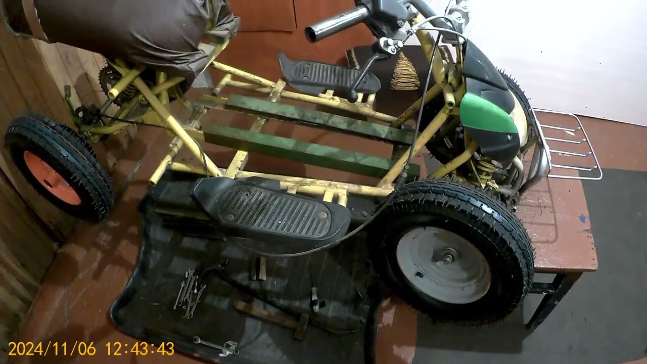 Детск. квадроцикл БИНЧ-3, модернизац. ч.4.