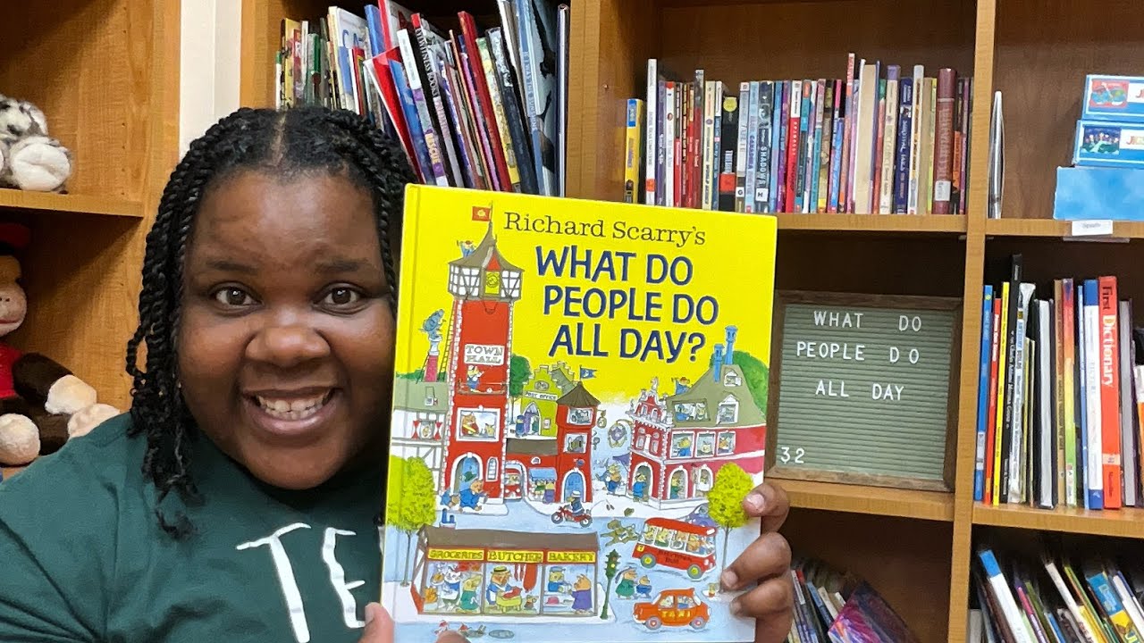 What Do People Do All Day-Children’s Story-READALOUD-MissBriReads