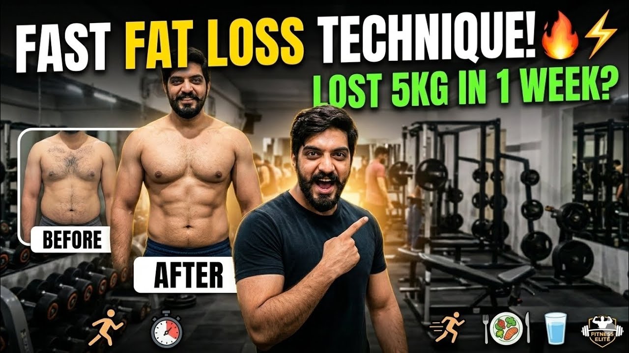 The FASTEST Way to Lose Belly Fat 