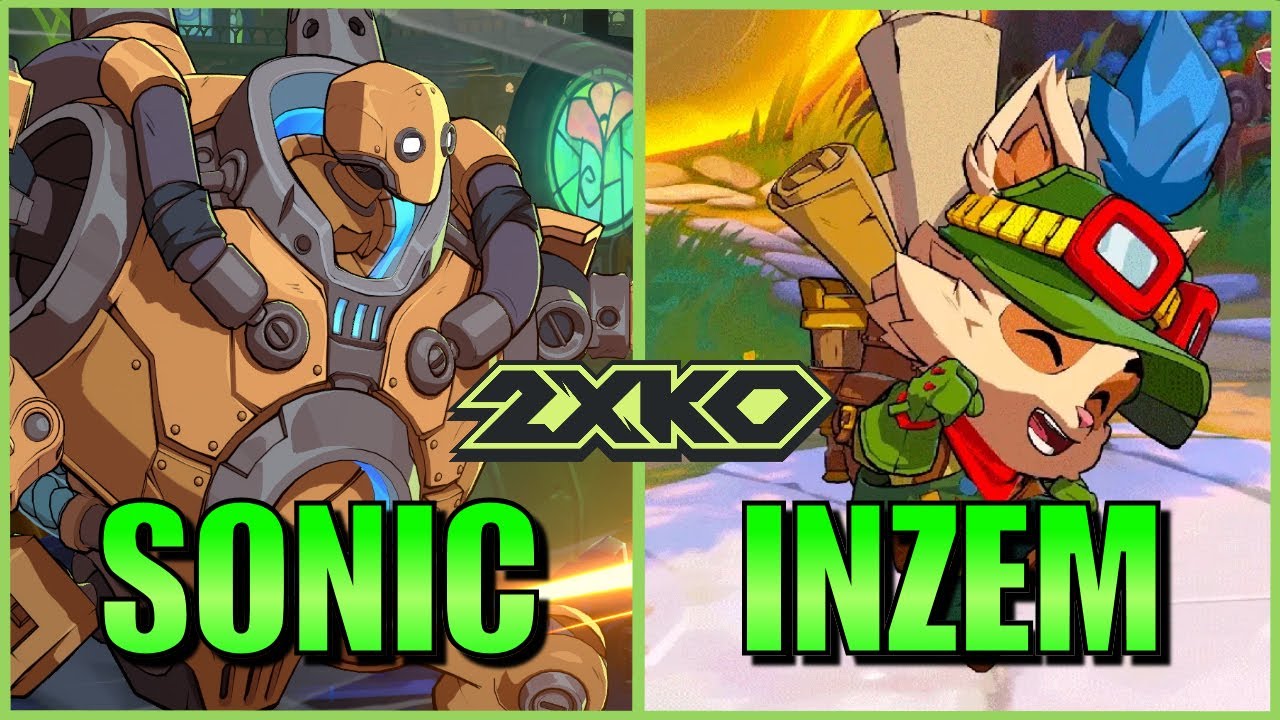 SonicFox -  Giving Inzem Some Of That Blitz【2XKO】