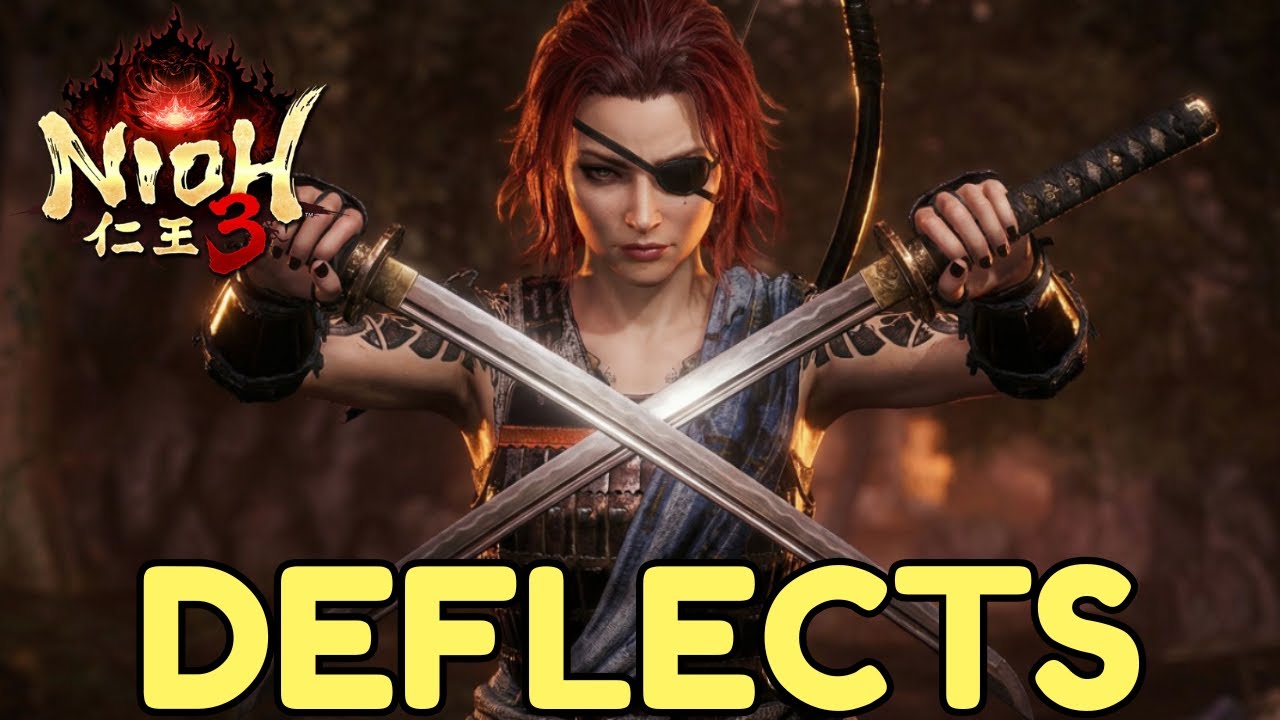 NIOH 3  - Green Shadow's Blade DEFLECTS Boss Fight [Dual Swords Perfect Parries]