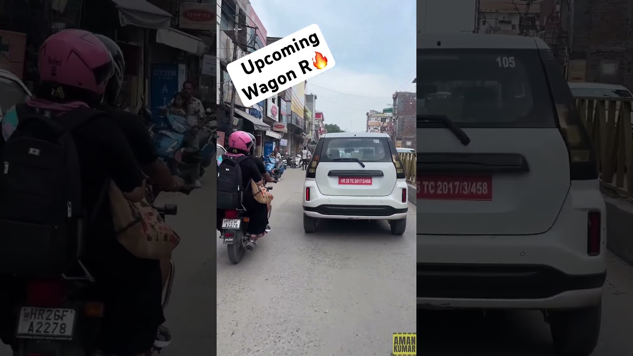 New upcoming wagonR facelift🔥 #marutisuzuki #wagonr #youtubeshorts #youtube #shorts