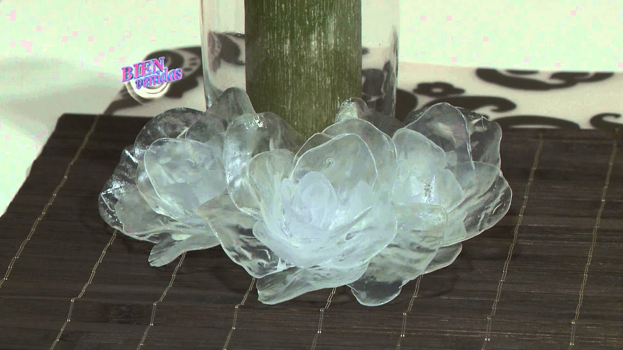 Martín Muñoz - Bienvenidas en HD - Hace flores transparentes con hot melt | DIY | Fussinglue