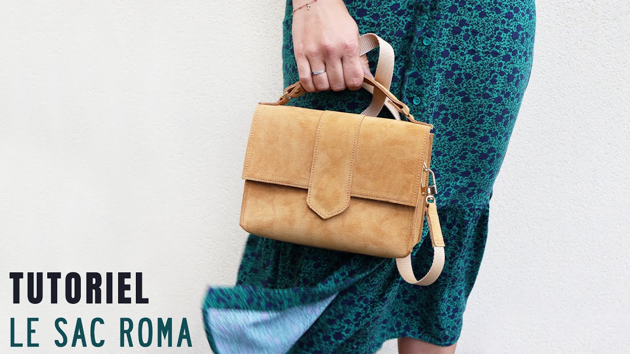 👜 Tutoriel sac en cuir : Le modèle ROMA | Deco Cuir