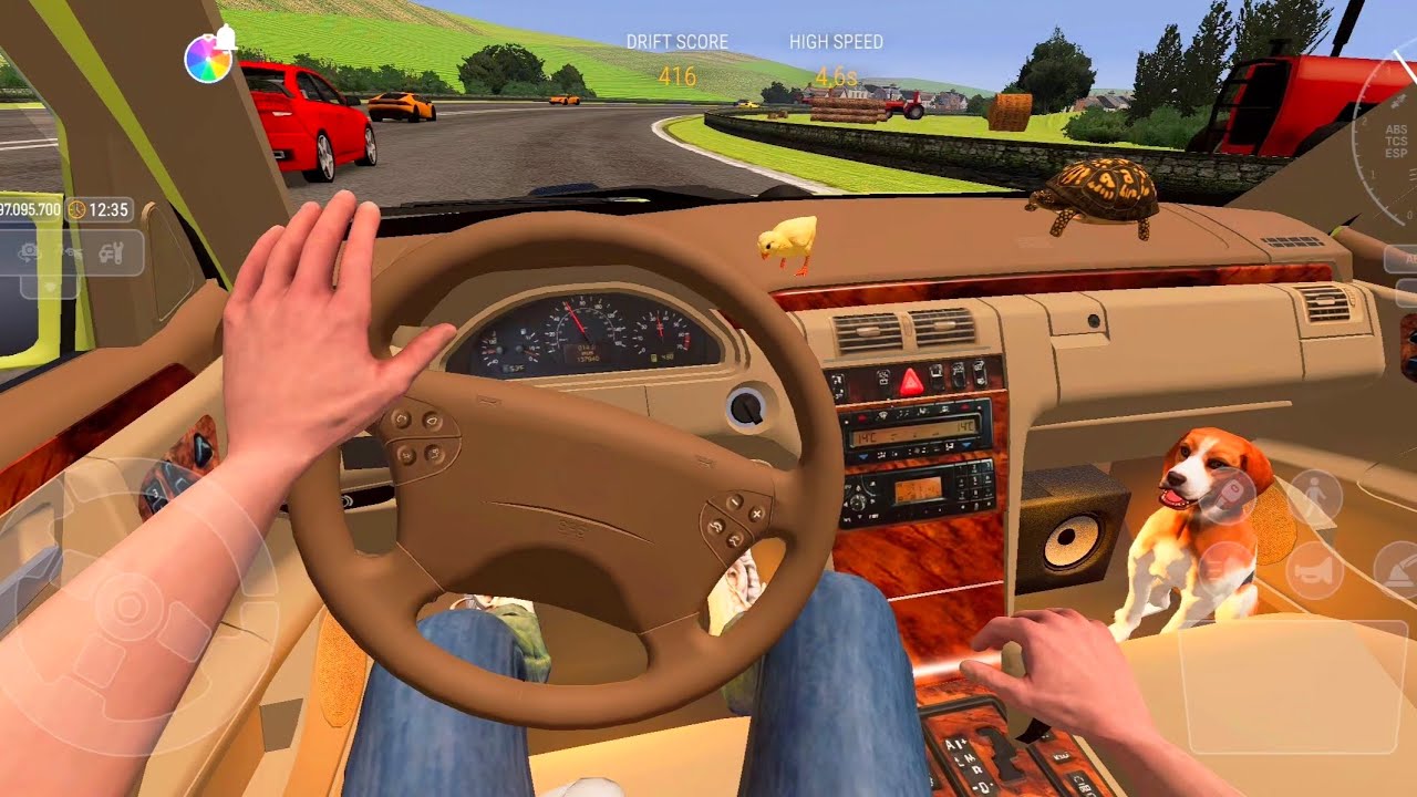 🚦New update Mercedes w210 classic Car Driving 🚘 street Pro Car Game Android gameplay 