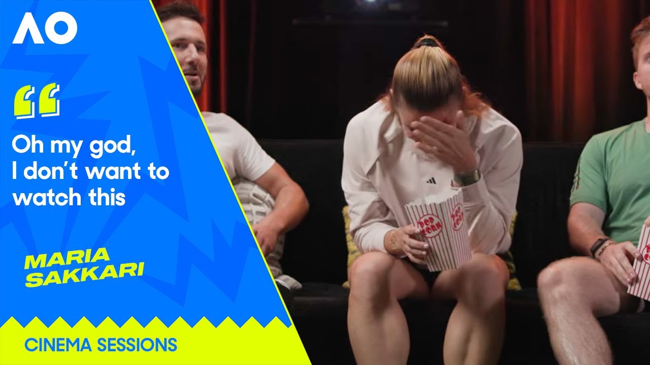 Sakkari Revisits Memorable Beginnings with 70s Tennis Icons | Cinema Sessions | Australian Open 2024