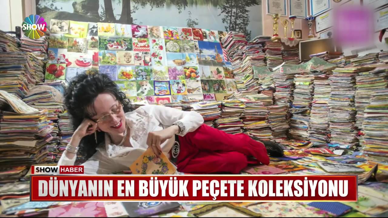 Dünyanın en büyük peçete koleksiyonu