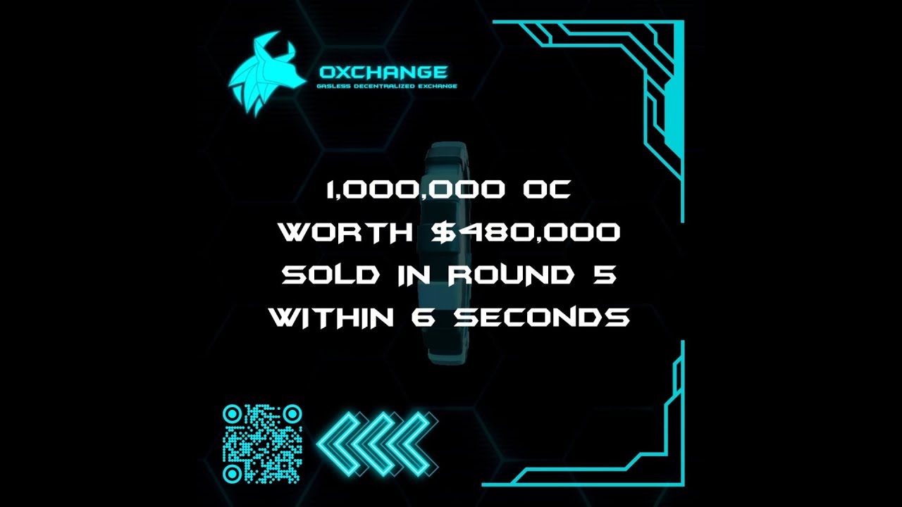 1,000,000 OC Sold in just 6 Seconds...