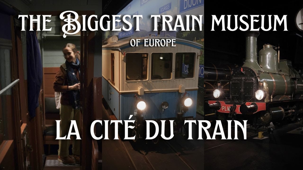 Cité du Train: Europe's bigggest train museum at Mullhouse, France