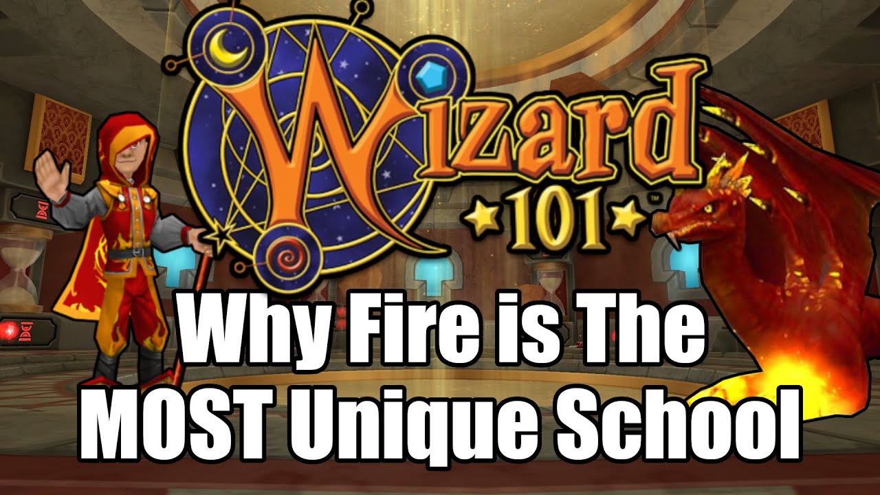 Почему огонь — самая уникальная школа в Wizard101