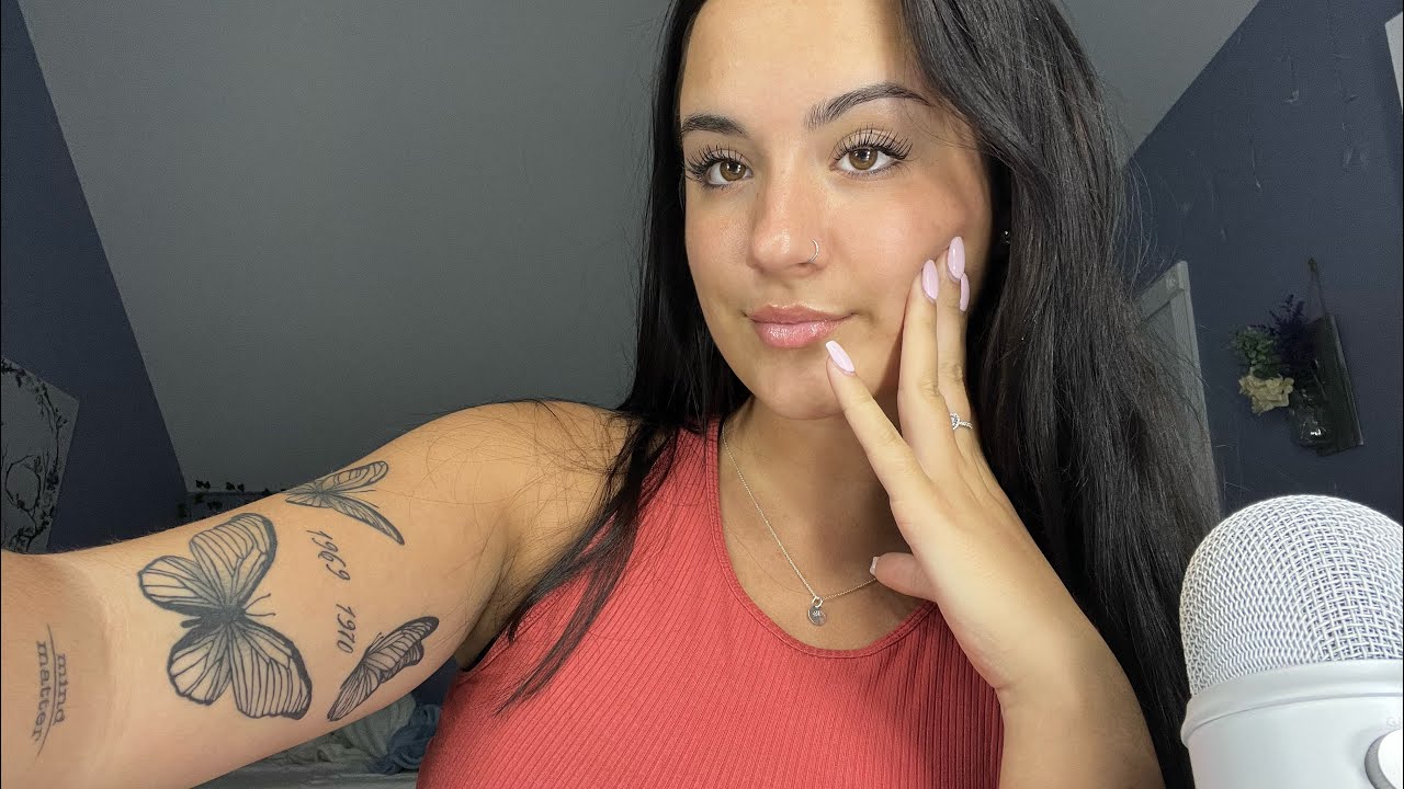 ASMR | Tattoo tour, tracing, rambling |