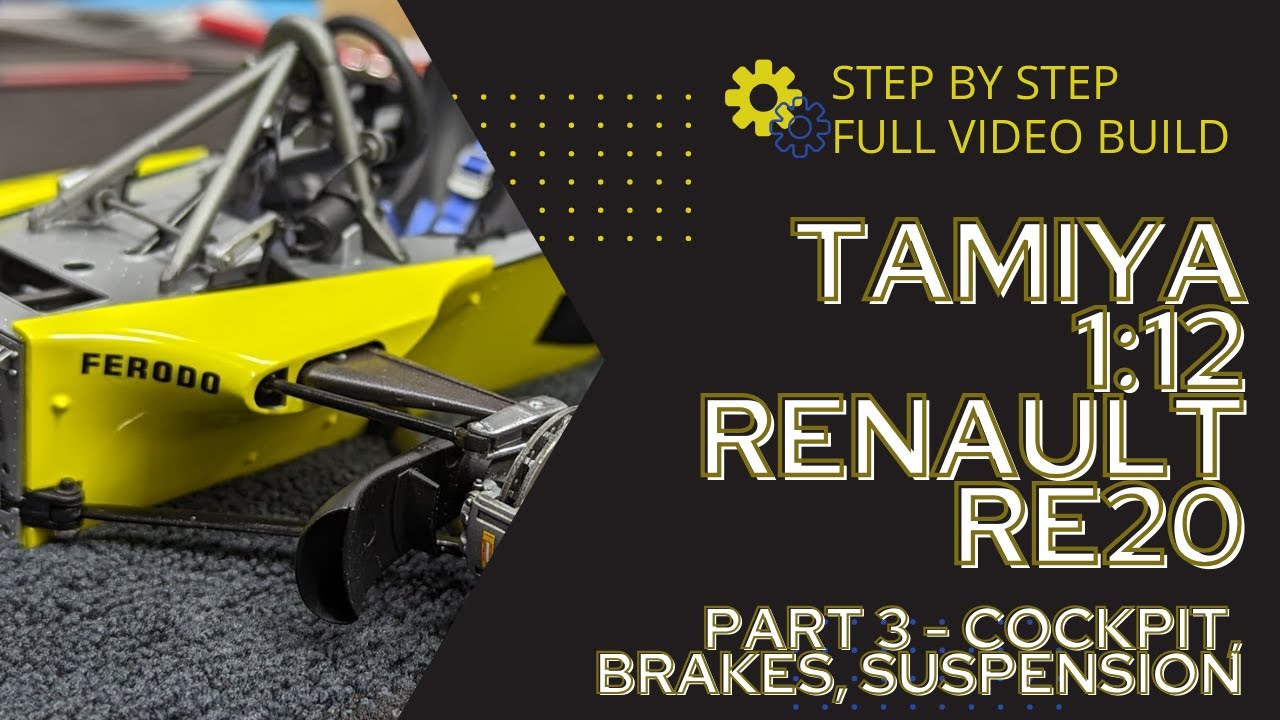 Tamiya 1:12 Renault RE20 - Part 3