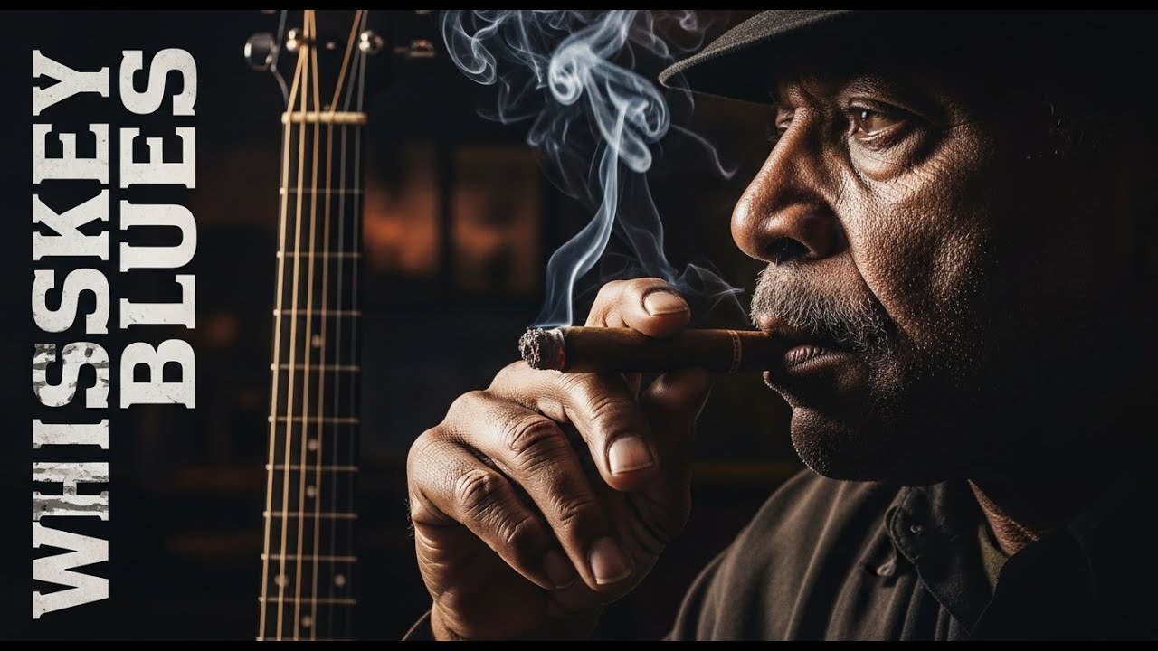 Relaxing Whiskey Blues Music 🎸 Heartbrake, Pride, Whiskey Burn and Pure Soul Vocals