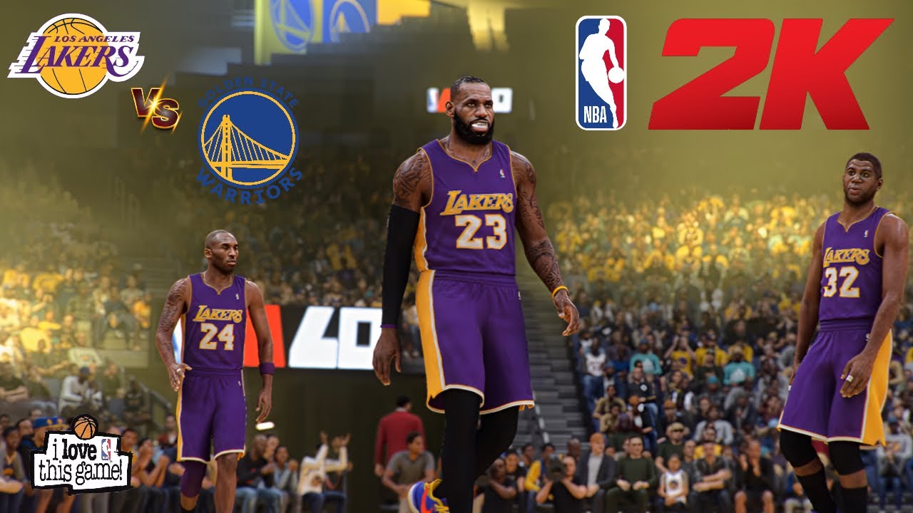 NBA 2K CPU vs CPU | All-Time Warriors vs All-Time Lakers &ndash; Full Game Highlights Simulation!
