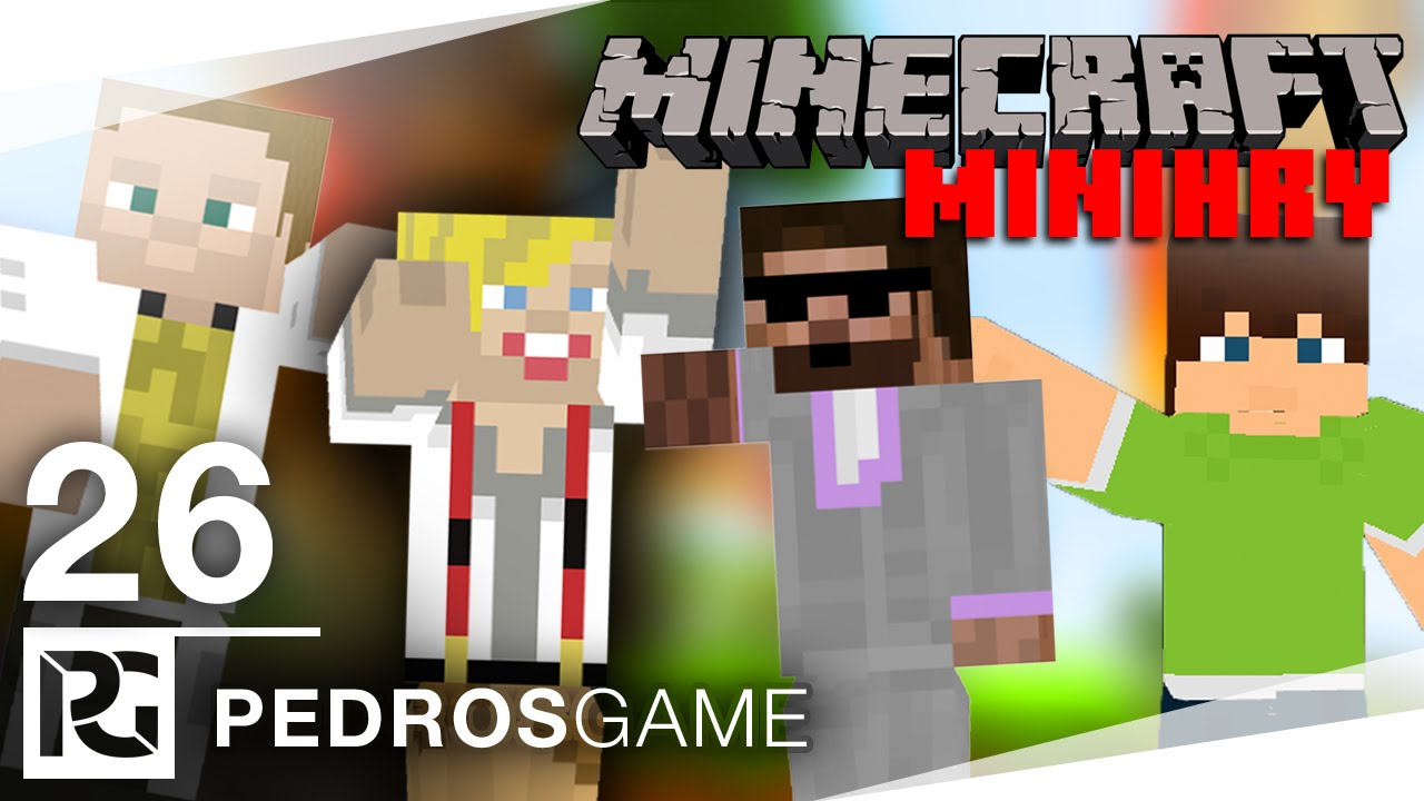 Pedro, GEJMR, Jirka a Ment | E26 - Minecraft minihry (záznam)