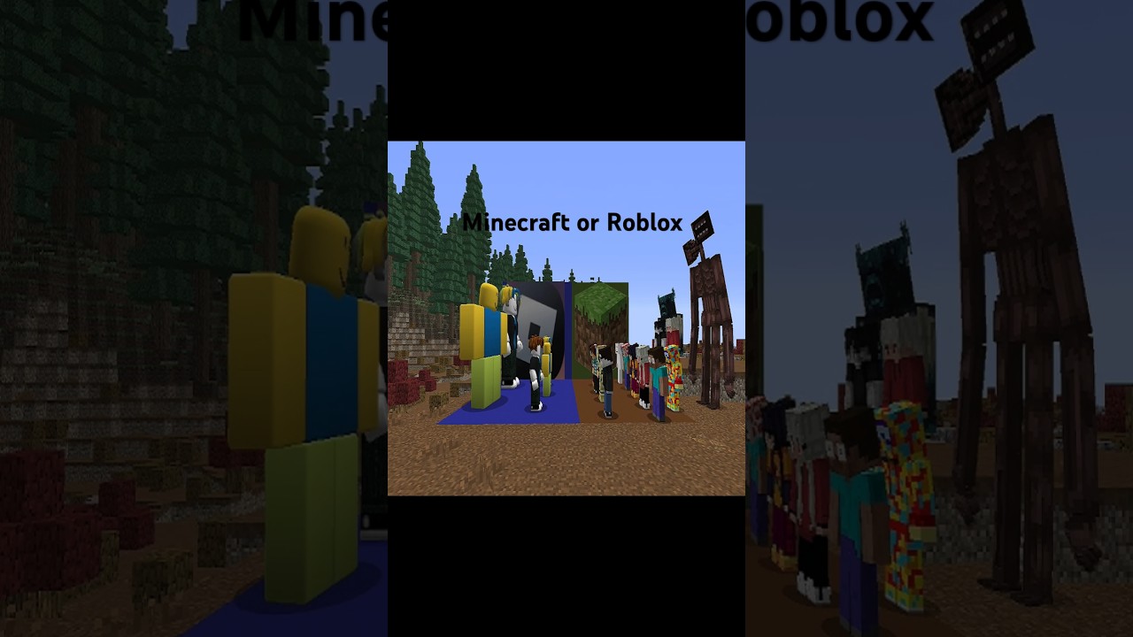 Minecraft or Roblox