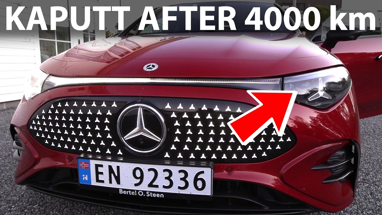 Тест фар Mercedes CLA 350 4Matic