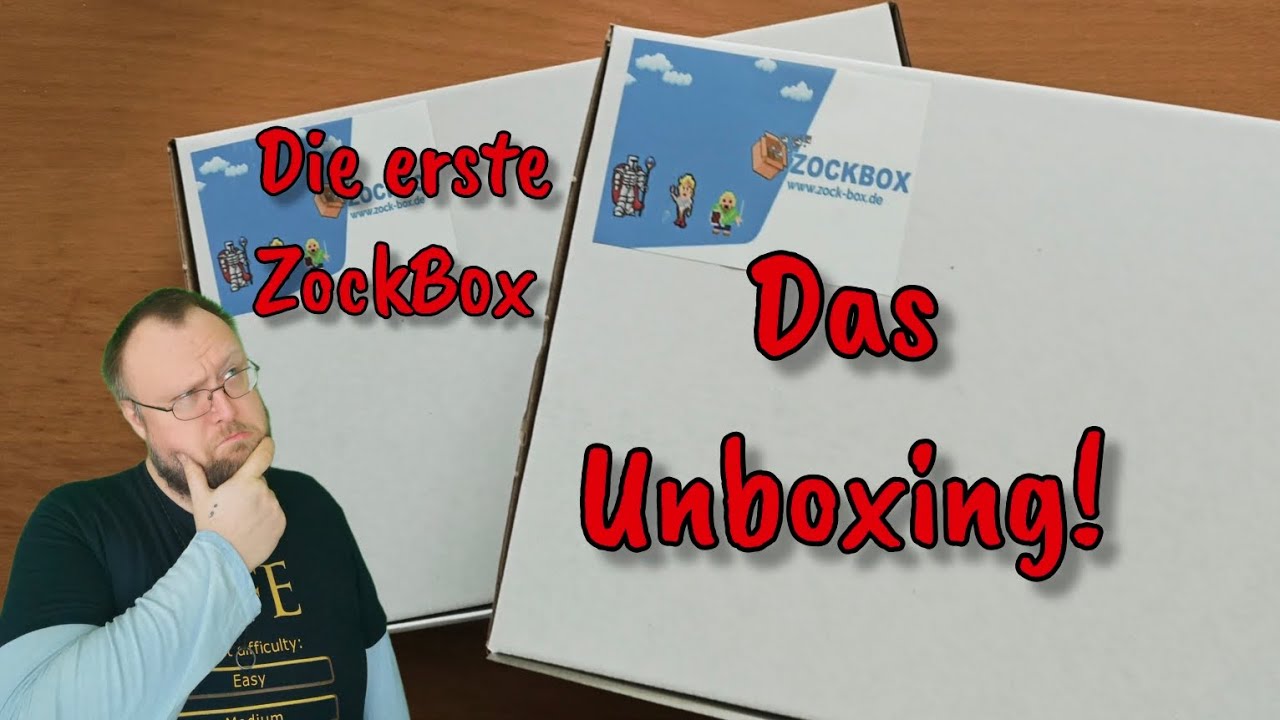 Die erste ZockBox, das Unboxing!