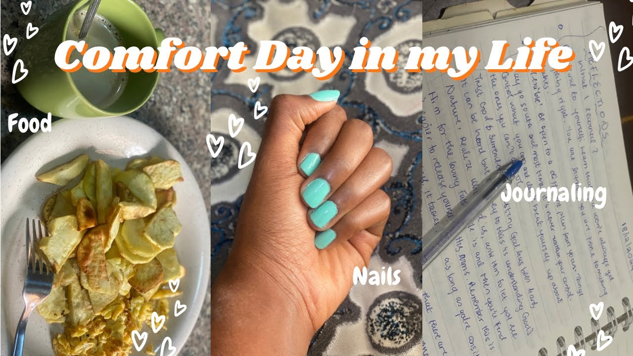 Comfort Day in my Life | Self-Care, Meals, Movies😮‍💨💙