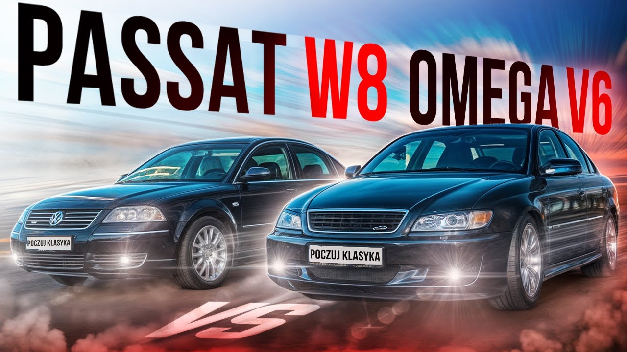 Pojedynek Volkswagen Passat w8 vs Opel Omega 3.2v6