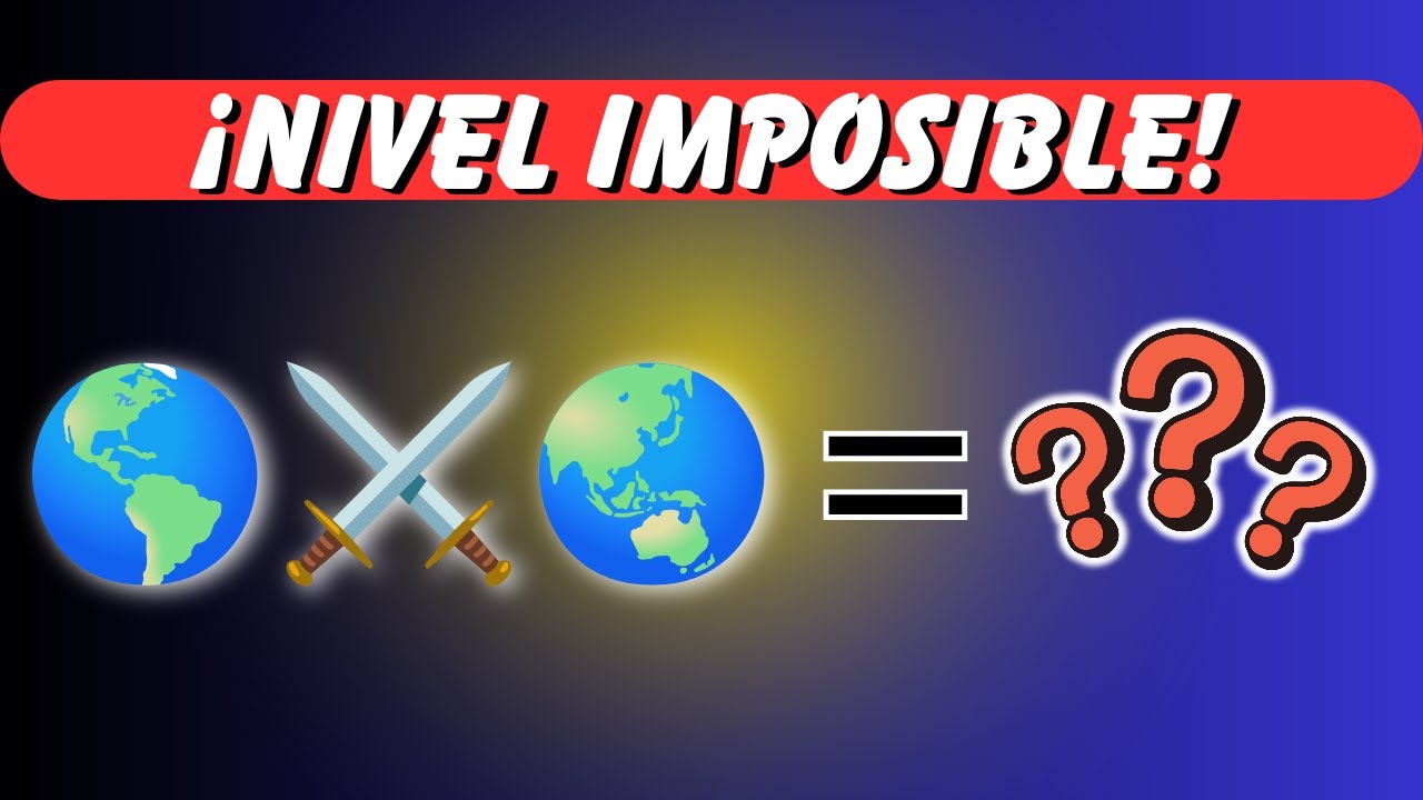 ¿Nivel Experto? 🧠 Adivina 25 Películas con Emojis (¡Solo el 1% no falla!)