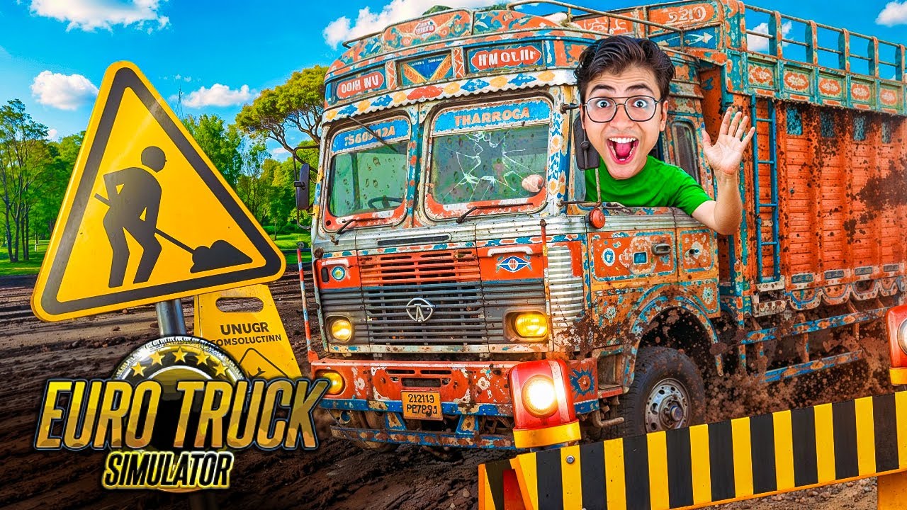 I PLAYED INDIAN TRUCK SIMULATOR to DELIVER GOODS😱