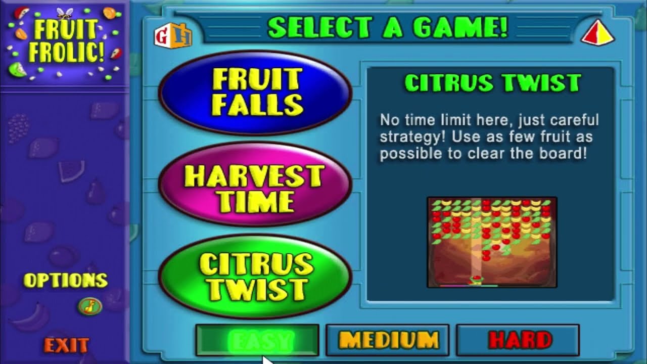 SUPER FRUIT FROLIC (HARVEST TIME : EASY) GAME HOUSE