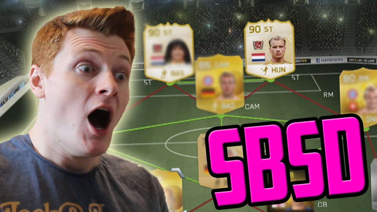 FIFA 15 - HUGE LEGEND BERGKAMP SQUADBUILDER SHOWDOWN!!!