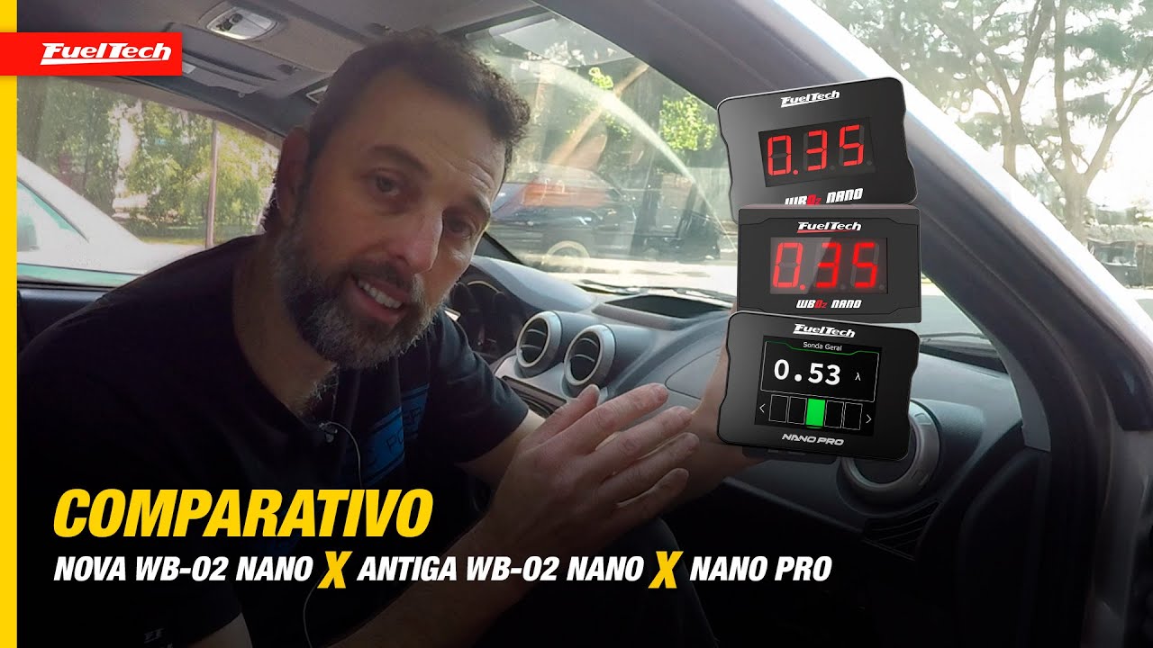 Nano FuelTech: Qual escolher? Diferenças entre os modelos de leitor e condicionador de sonda