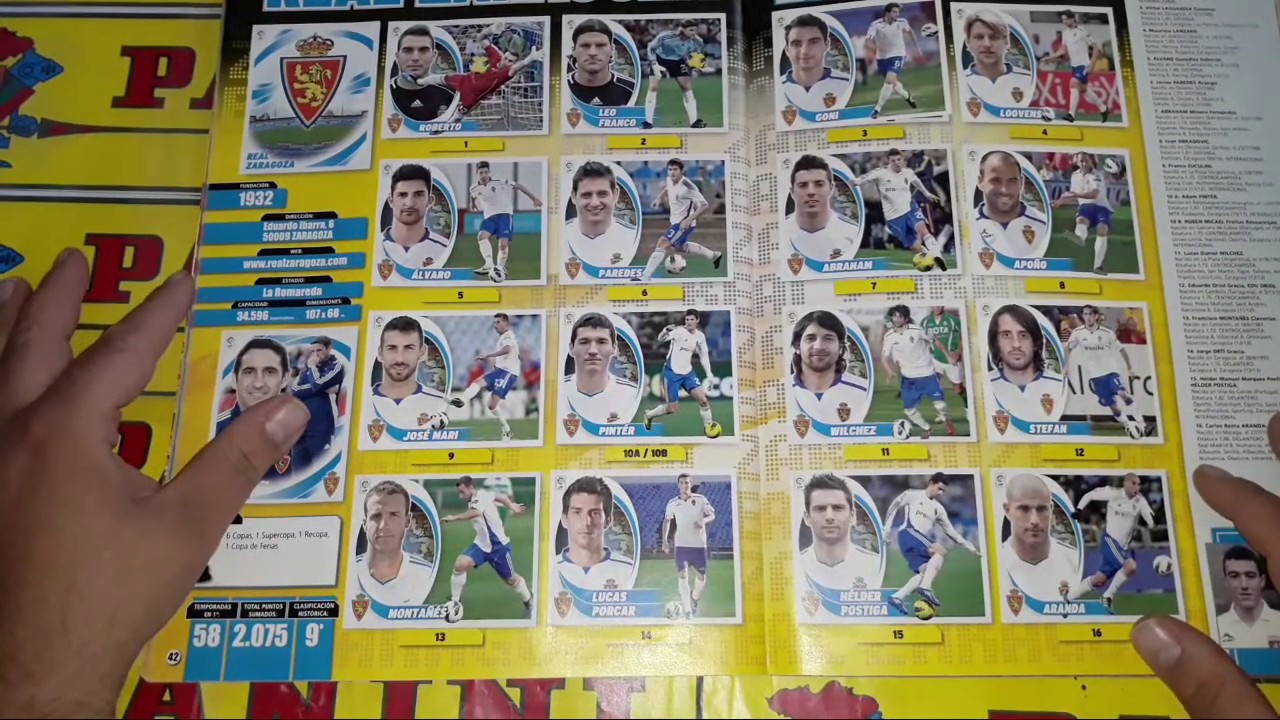Así es el Álbum Ediciones Este 2012-2013
