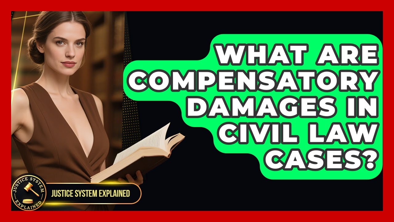 What Are Compensatory Damages In Civil Law Cases? - Justice System Explained