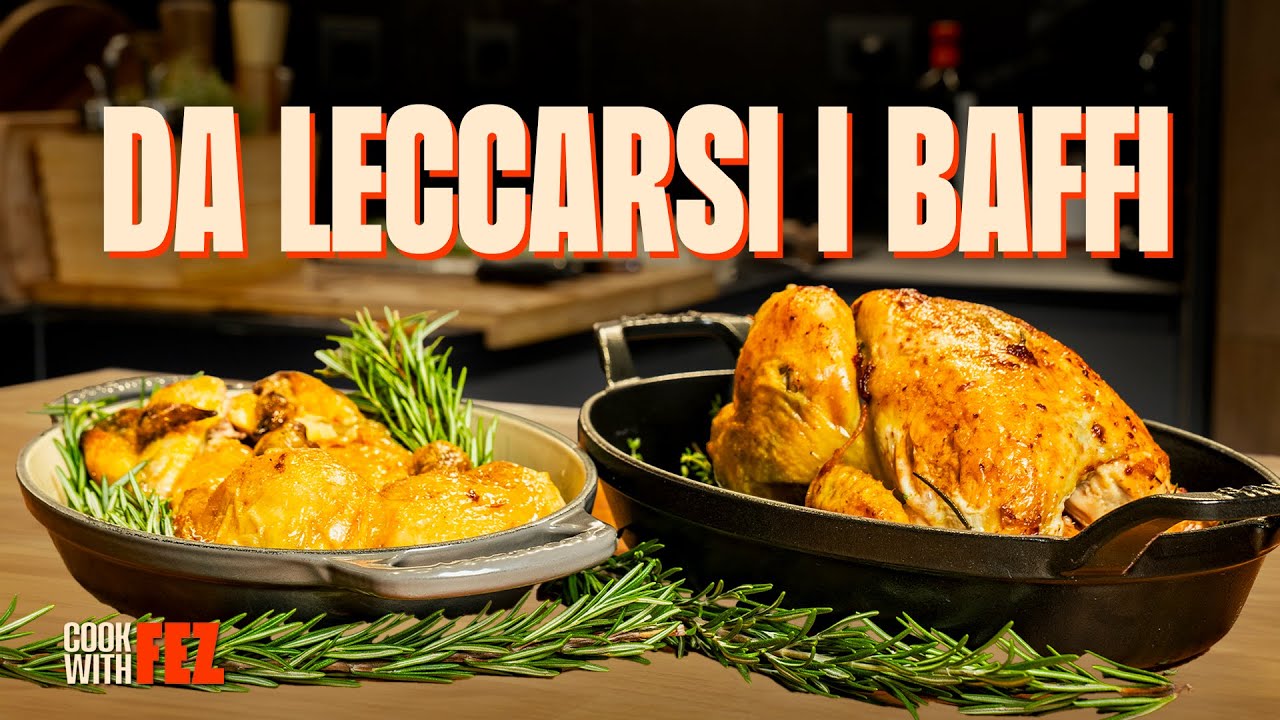 DUE TECNICHE PER UN BUON POLLO ARROSTO